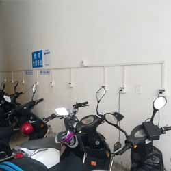 智能电桩服务区